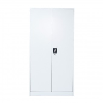 Dulap metalic fiset 1800x900x400mm cu 2 usi securizate, 4 polite, gri Breckner Germany