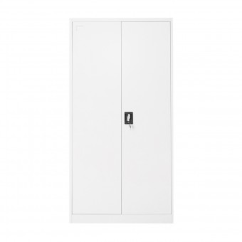 Dulap metalic fiset 1800x900x400mm cu 2 usi securizate, 4 polite, gri Breckner Germany