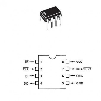 EEPROM SERIAL 1024 BIT