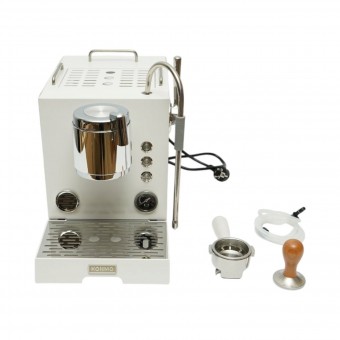 Espressor semi-automat profesional cafea boabe cu rasnita integrata 2950W, 220V, grup dublu, sistem spumare lapte, presiune 20 bar, rezervor apa 3.5L, conexiune apa retea