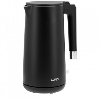 Fierbator electric 1.5 l, negru, cool touch, 2200 W