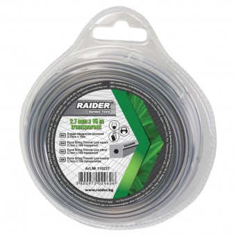 Fir pentru motocoasa profil patrat 2.7 mm х 15m