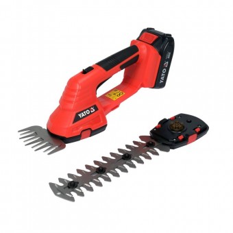 Foarfeca pentru iarba 18V cu acumulator 2Ah, 2 in 1 