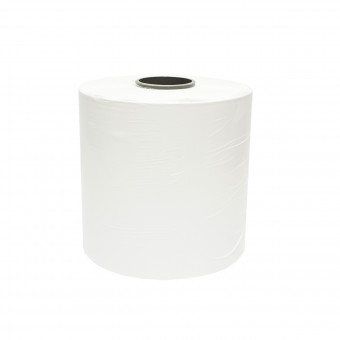 Folie infoliat baloti alba 250mm x 25mic x 1800m cu protectie UV Breckner Germany