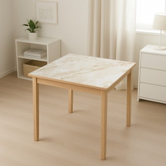 Folie protectie masa decorativa PVC siliconizat 100cm, grosime 1.2mm, model marmura natur 20m/rola Breckner Germany