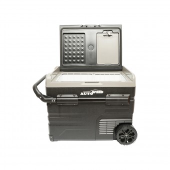 Frigider auto Smart tip troler cu compresor 50L 12-24-220V 60W, Bluetooth