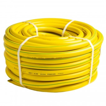 Furtun apa Micul Fermier, diametru 3/4 , lungime 50m, cu insertie, galben