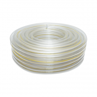 Furtun gradina PVC transparent 1 inch (25mm), PN1 bar 50m/rola