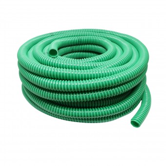 Furtun semanatoare SPC cu arc /colac de 30M verde, interior 35/3mm grosime