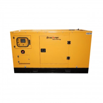 Generator electric trifazat insonorizat 37.5KVA, 230/400V, motor diesel Ricardo 38kW ZH4105D Breckner Germany