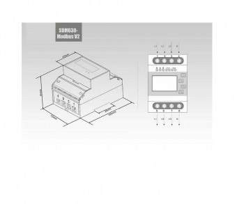 Growatt contor trifazat TPM-E