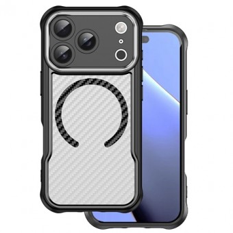 HUSA PROTECTIE CARBON DEFENDER MAG IPHONE 17 PRO MAX 6.9 - NEGRU