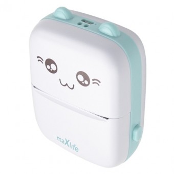 IMPRIMANTA TERMALA BLUETOOTH - ALBASTRU