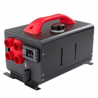 Incalzitor de aer diesel Webasto, 8 kW, Telecomanda, 12 V, 24V DC, 230V AC, Rezervor 10 l, 4 x iesiri caldura, LCD