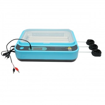 Incubator automat 36 oua 80W, 12V-220V, rotire automata, control temperatura, umiditate, afisaj digital