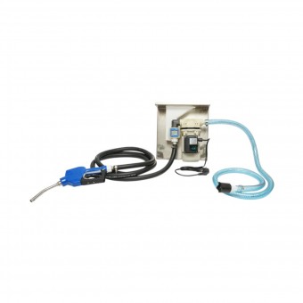 Kit pompa transfer  solutie uree 220V, 400W, debit 40L/min, contor digital, furtun transfer 4m, alimentare 2m si pistol IP55 Breckner Germany