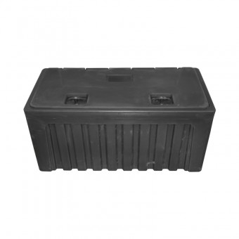 Lada pentru scule fara suport, din plastic negru 480x470x1000 mm