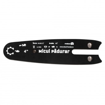 Lama drujba Micul Padurar, lungime 4', pas 1/4', canal 1.1mm, 28 pinteni, 14 dinti
