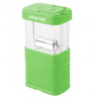 Lampa camping Strend Pro CL565 Verde, 11 LED, 3xAAA