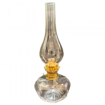 Lampa cu gaz lampant Vivatechnix TR-1018, sticla transparenta
