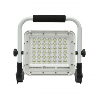 Lampa de lucru LED portabila 60W, 6500K cu acumulator reincarcabil si cadru stativ IP65