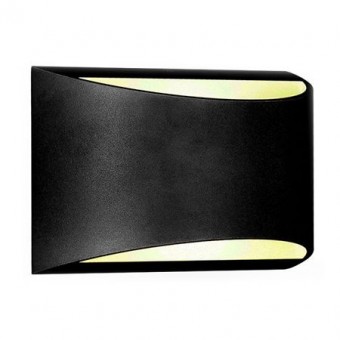 LAMPA DE PERETE LED 10W  IP54 4000K ALB NEUTRU - NEGRU