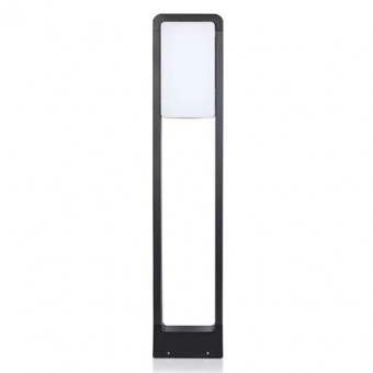 LAMPA ILUMINAT GRADINA 10W IP65 6400K ALB RECE - NEGRU