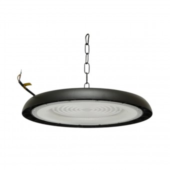 Lampa industriala LED UFO High-Bay 200W, 100-265V, 6500K, 24000lm pentru hale, depozite 365x32mm IP65 Breckner Germany