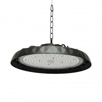 Lampa industriala LED UFO High-Bay 200W, 100-265V, 6500K, 40000lm pentru hale, depozite 375x50mm IP65 Breckner Germany