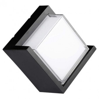 LAMPA LED 12W IP65 4000K ALB NEUTRU - NEGRU