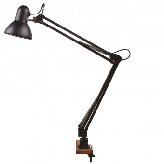 Lampa pentru birou, articulata Rana HL074, negru, E27, max. 60 W