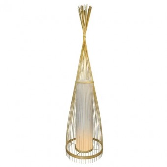 LAMPA PODEA DIN RATTAN SOCLU E27 100CM