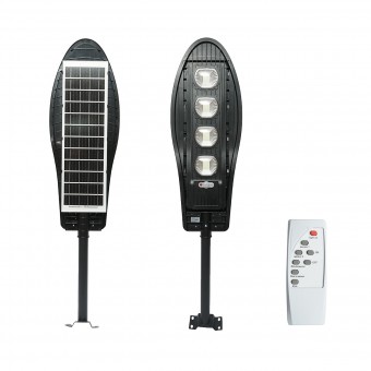 Lampa solara LED 200W pentru iluminat stradal cu panou solar si senzor de miscare Breckner Germany