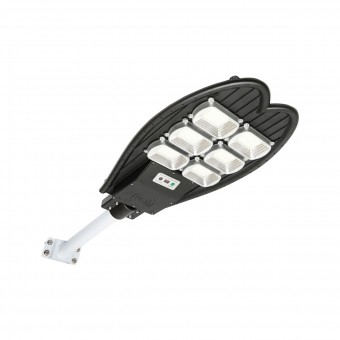 Lampa solara LED 300W cu panou solar 15W, baterie LiFePO4 3.2V/18Ah, 6000-8000K, senzor de miscare, telecomanda IP65 Breckner Germany