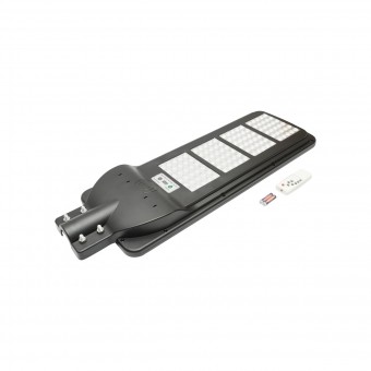 Lampa solara LED iluminat stradal 300W cu panou solar si senzor de miscare cu prindere pe stalp Breckner Germany