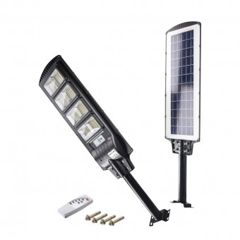 Lampa solara stradala 10Ah LED320 5000lm, 6500K, cu telecomanda