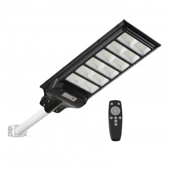 Lampa solara stradala, led Osram, 600 W, 1000 lm, senzor de miscare, Telecomanda, IP66