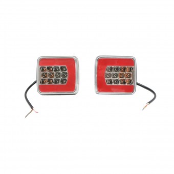 Lampa stop remorca cu Leduri 12/24 V set 106.4x98.8x35mm