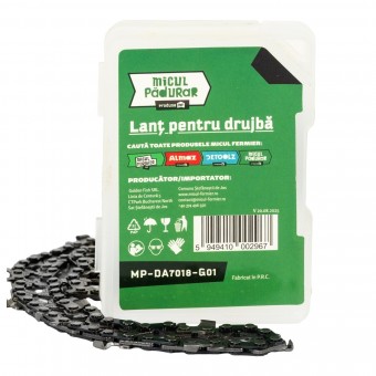 Lant Micul Padurar 12, pas 1/4, canal sina 1.1mm, 62 pin teni, 31 dinti, semi-chisel