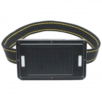 Localizator GPS solar pentru animale mari cu cartela sim si baterie 2000mAh