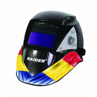 Masca de sudura cu cristale lichide, DIN 9-13,print tricolor
