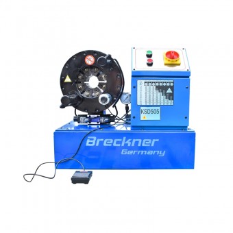Masina de sertizat furtunuri hidraulice fi4-51mm 220V 3.7kW cu schimbare rapida Breckner Germany