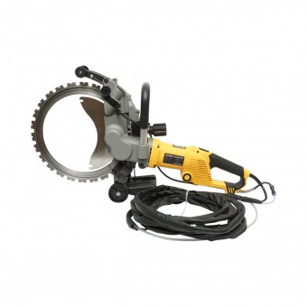 Masina de taiat beton electrica brushless 5000W, 220V, disc inelar diamantat 400mm, adancime 290mm, pompa apa automata 20 L/min Breckner Germany