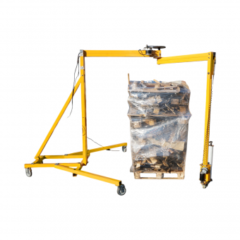 Masina verticala de infoliat paleti cu folie stretch 220V, brat rotativ 0-12 m/min, diametru 1.6m, inaltime 1.8m