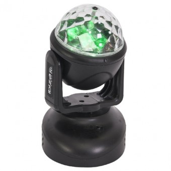 MINI MOVING HEAD EFECT ASTRO RGB 20W CU TELECOMANDA