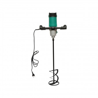 Mixer, malaxor electric cu amestecator 1400W pentru vopsea, mortar, adeziv Hoteche
