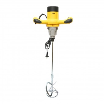 Mixer, malaxor electric cu amestecator 1600W, 220V, 2 trepte viteza pentru vopsea, mortar, adeziv THOR