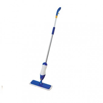 Mop Neco Sprayco, 300x95 mm, microfibra, PP, spray, maner 1250 mm, pentru pardoseli