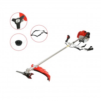 Motocoasa pe benzina profesionala Economic 3CP, 2T 52cc, turatie 7500rpm, disc 3T, tambur fir, kit accesorii incluse THOR