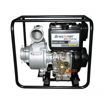 Motopompa diesel 10 CP, 4 toli, debit 96m3/h, adancime absorbtie 16m, inaltime refulare 22m Breckner Germany